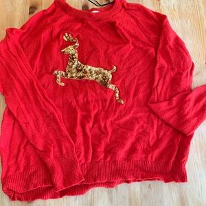Reindeer sweater